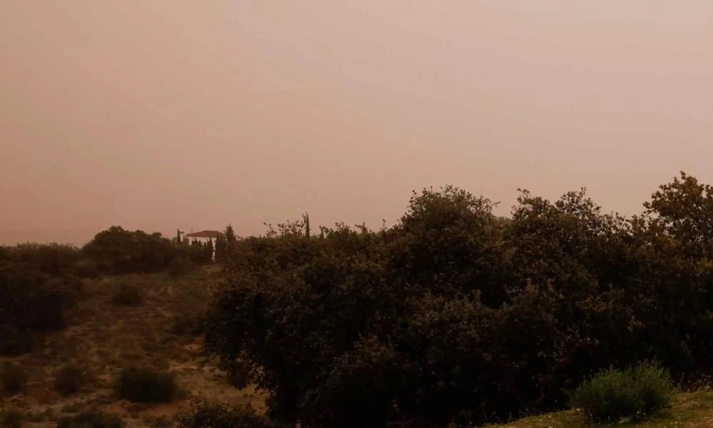 Η Ελβετία καλύφθηκε από αφρικανική σκόνη από την Σαχάρα